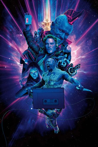 Poster Guardiões Da Galaxia Guardian Of The Galaxy Vol 2
