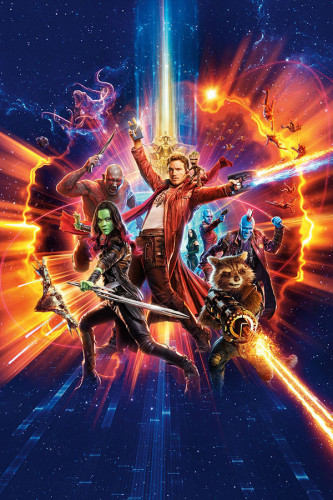 Poster Guardiões Da Galaxia Guardian Of The Galaxy Vol 2
