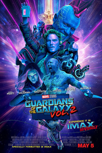Poster Guardiões Da Galaxia Guardian Of The Galaxy Vol 2