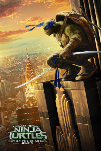 Poster Tartarugas Ninjas Teenage Mutant Ninja Turtles Out Of The Shadows