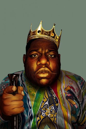 Poster Notorious Big - Biggie - Rap/ Hip - Hop