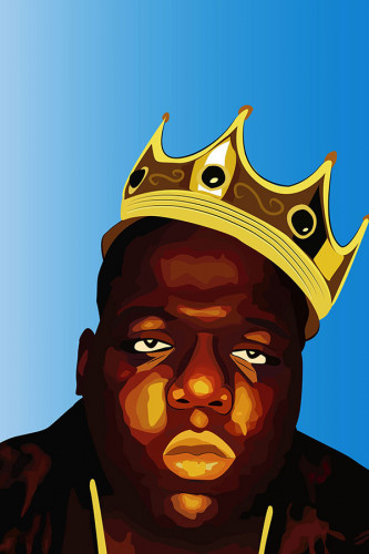 Poster Notorious Big - Biggie - Rap/ Hip - Hop