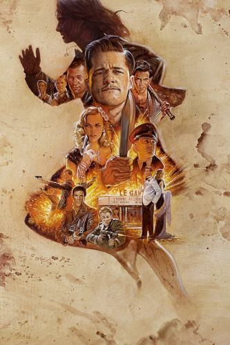 Poster Bastardos Inglórios - Inglorious Basterds - Tarantino - Filmes