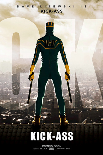 Poster Kick Ass - Quebrando Tudo