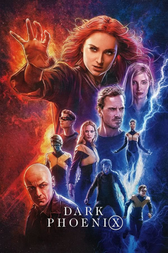 Poster X Men - Dark Phoenix - Fenix Negra