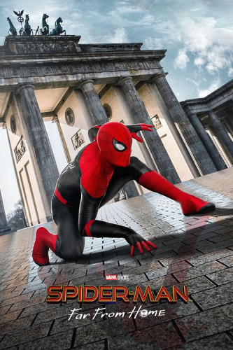 Poster Spider Man Far From Home - Homem Aranha Longe De Casa