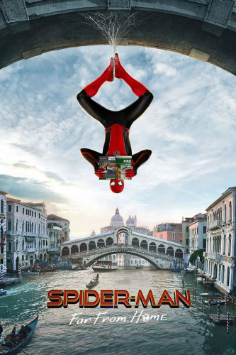 Poster Spider Man Far From Home - Homem Aranha Longe De Casa