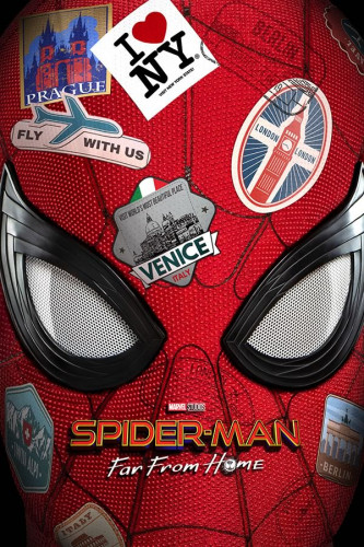 Poster Spider Man Far From Home - Homem Aranha Longe De Casa