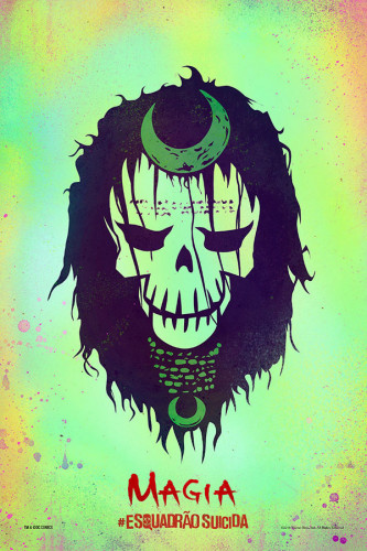 Poster Suicide Squad Esquadrao Suicida Personagens Enchantress Magia