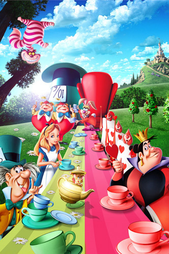Poster Alice no País das Maravilhas
