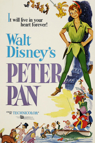 Poster Vintage Peter Pan