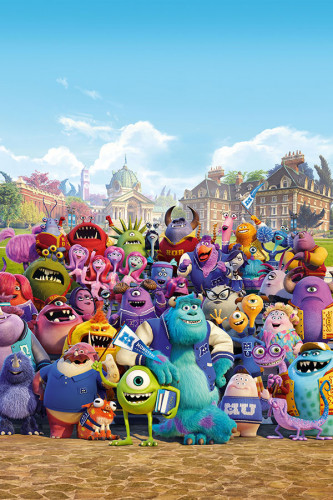 Poster Universidade Monstros