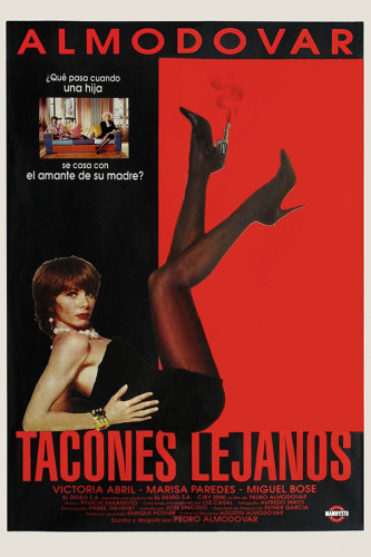 Poster Tacones Lejanos - De Salto Alto - Almodovar - Filmes