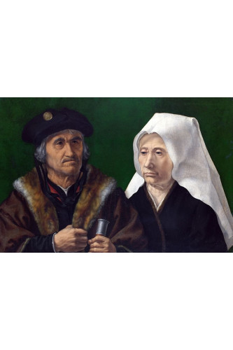 Poster Gossaert Jan Called Mabuse - An Elderly Couple