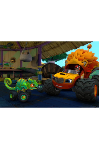 Poster Blaze And The Monsters Machine - Infantil