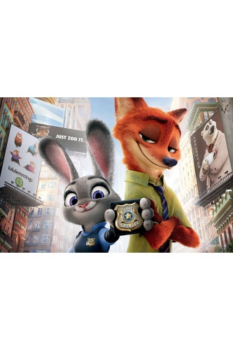 Poster Zootopia - Filmes - Infantis