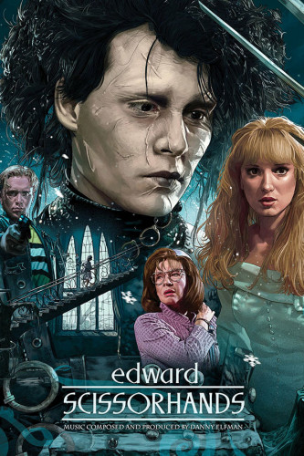 Poster Edward Mãos De Tesoura - Filmes