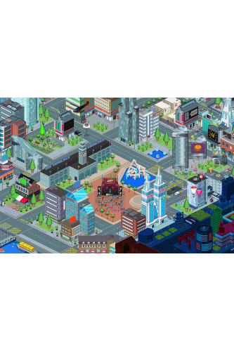 Poster Miniclip - Pixel Art