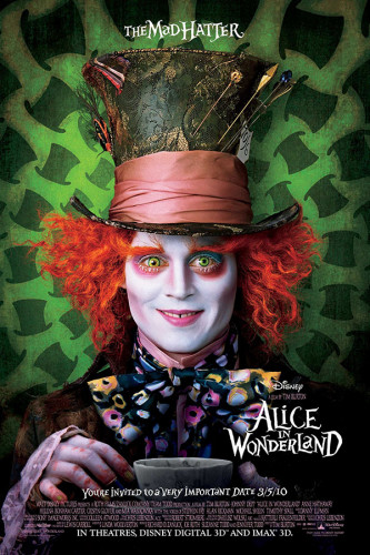 Poster Alice no País das Maravilhas - Chapeleiro - Filmes