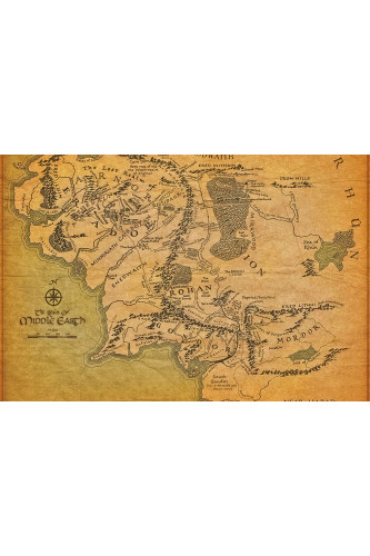 Middle Earth Large Larger Still - Mapas