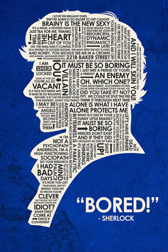Poster Alternativo Sherlock Holmes