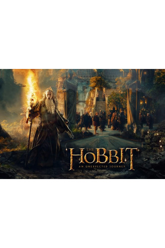 Poster Hobbit Jornada Inesperada - The Hobbit An Unexpected Journey - Lord Of The Rings