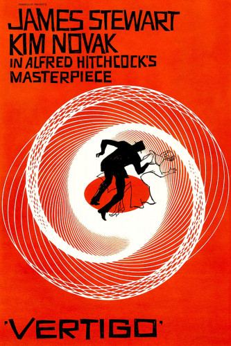Poster Vertigo - Um Corpo que Cai - Alfred Hitchcock - Filmes