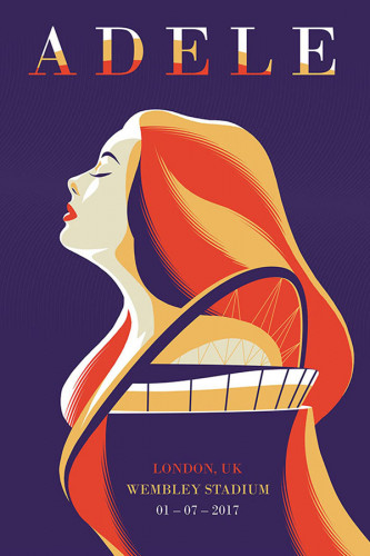 Poster Adele - Pop