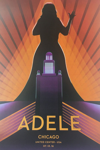 Poster Adele - Pop