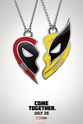 Poster Deadpool e Wolverine - Marvel - MCU - Filmes