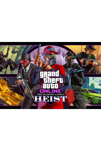 Poster GTA Grand Theft Auto Online: Heist - Games