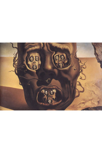 Poster The Face Of War - Salvador Dali - Obras de Arte