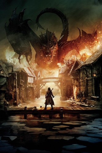 Poster Hobbit Cinco Exércitos - Five Armies