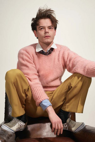 Poster Charlie Heaton - Stranger Things - Ator - Séries