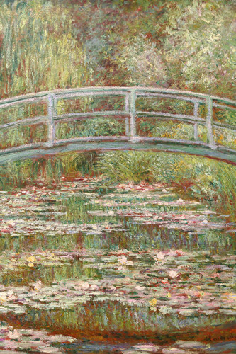 Poster Monet - Bridge Over d Pond of Water Lilies - Obras de Arte
