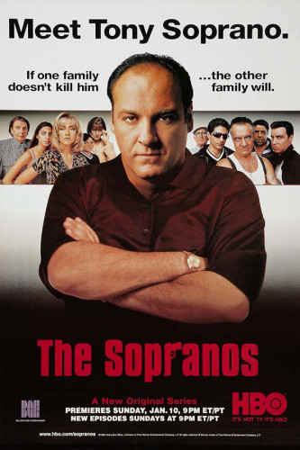 Poster Família Soprano - The Sopranos - Séries