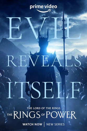 Poster Rings Of Power - Anéis de Poder - Lord Of The Rings - O Senhor dos Anéis - Séries