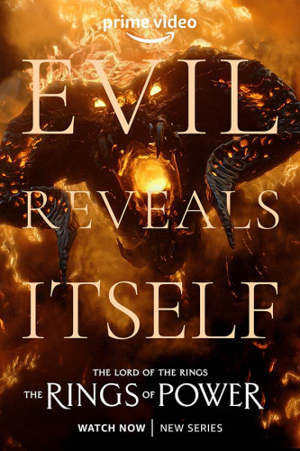 Poster Rings Of Power - Anéis de Poder - Lord Of The Rings - O Senhor dos Anéis - Séries