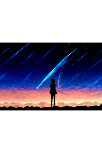 Poster Your Name - Kimi No Na Wa - Animes