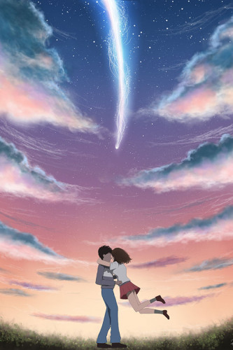 Poster Your Name - Kimi No Na Wa - Animes