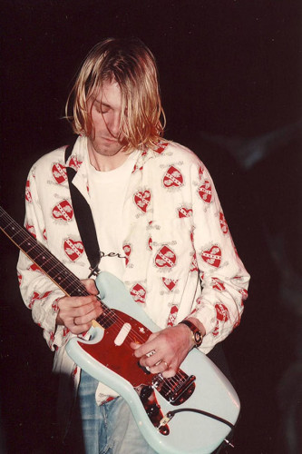 Poster Kurt Cobain - Nirvana - Bandas de Rock