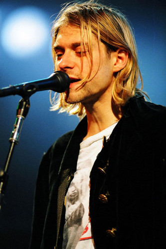 Poster Kurt Cobain - Nirvana - Bandas de Rock
