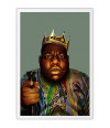 Poster Notorious Big - Biggie - Rap/ Hip - Hop