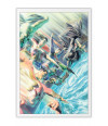 Poster Heróis DC - Alex Ross - Comics - Quadrinhos - Hq