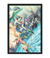 Poster Heróis DC - Alex Ross - Comics - Quadrinhos - Hq