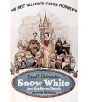 Poster Vintage Branca de Neve e os Sete Anões