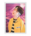 Poster Suga Min Yoon Gi - Bts - Cantor - K-pop