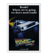 Poster Back To The Future Part II - De Volta Para O Futuro Parte 2 - Filmes