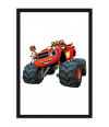 Poster Blaze And The Monsters Machine - Infantil