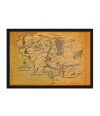 Poster Middle Earth Map - Mapa da Terra Média - Hobbit - Mapas